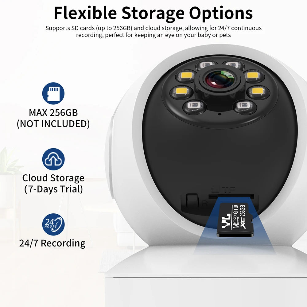 Vstarcam Indoor 360 Security Camera With 1080P Motion Detection