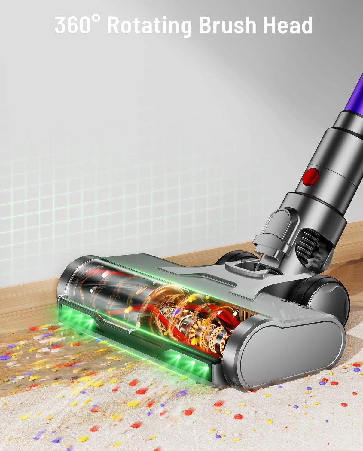 VAKERR X15 Pro Cordless Vacuum Cleaner 65KPA Suction