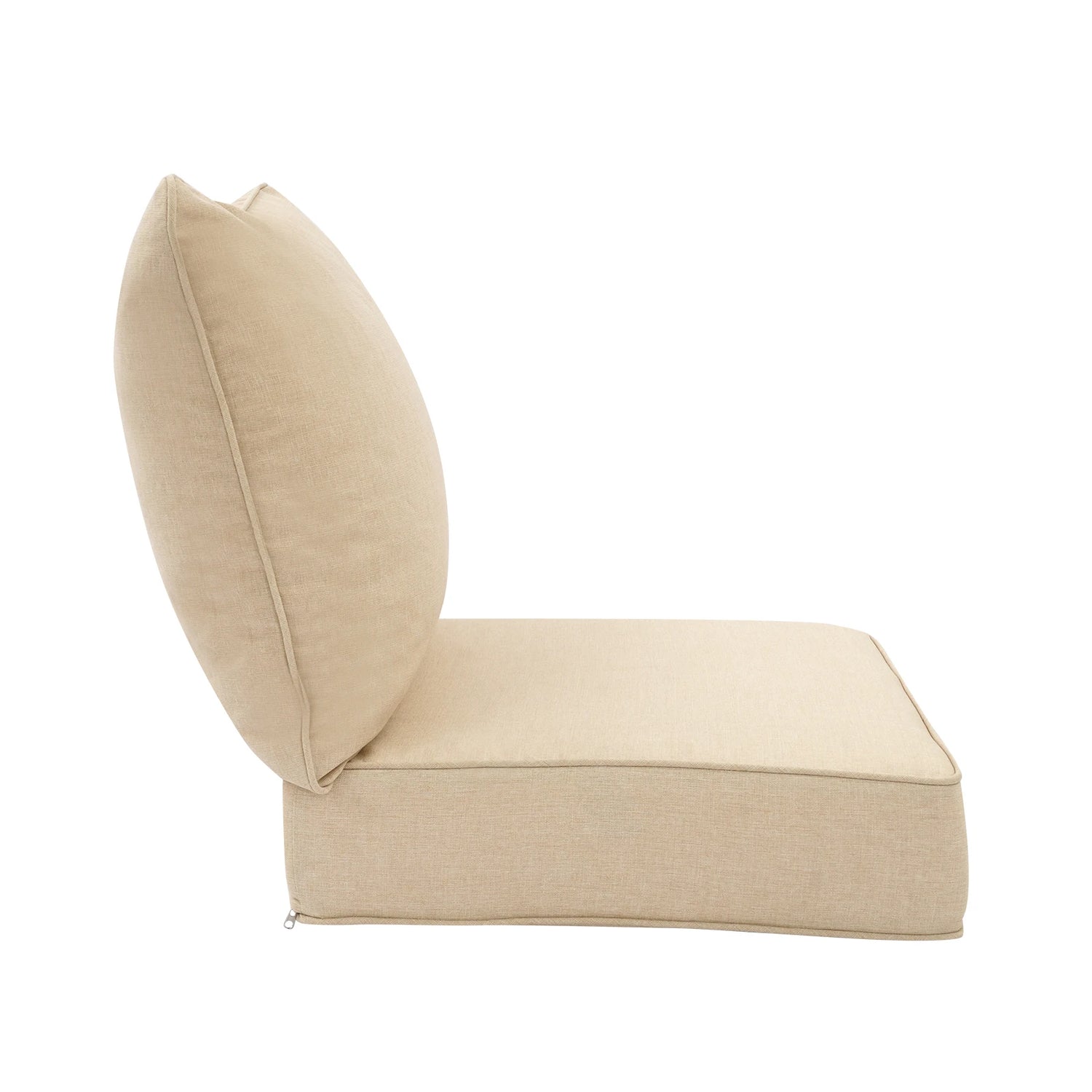 Outdoor Deep Seat Cushion Set With Removable Covers