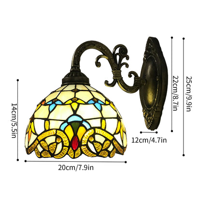 Vintage Indoor Dome Wall Lamp Handmade For Living Room Bedroom