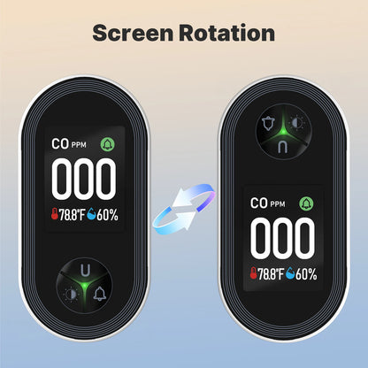 MOES 3-in-1 Carbon Monoxide Detector Plug-In With Display