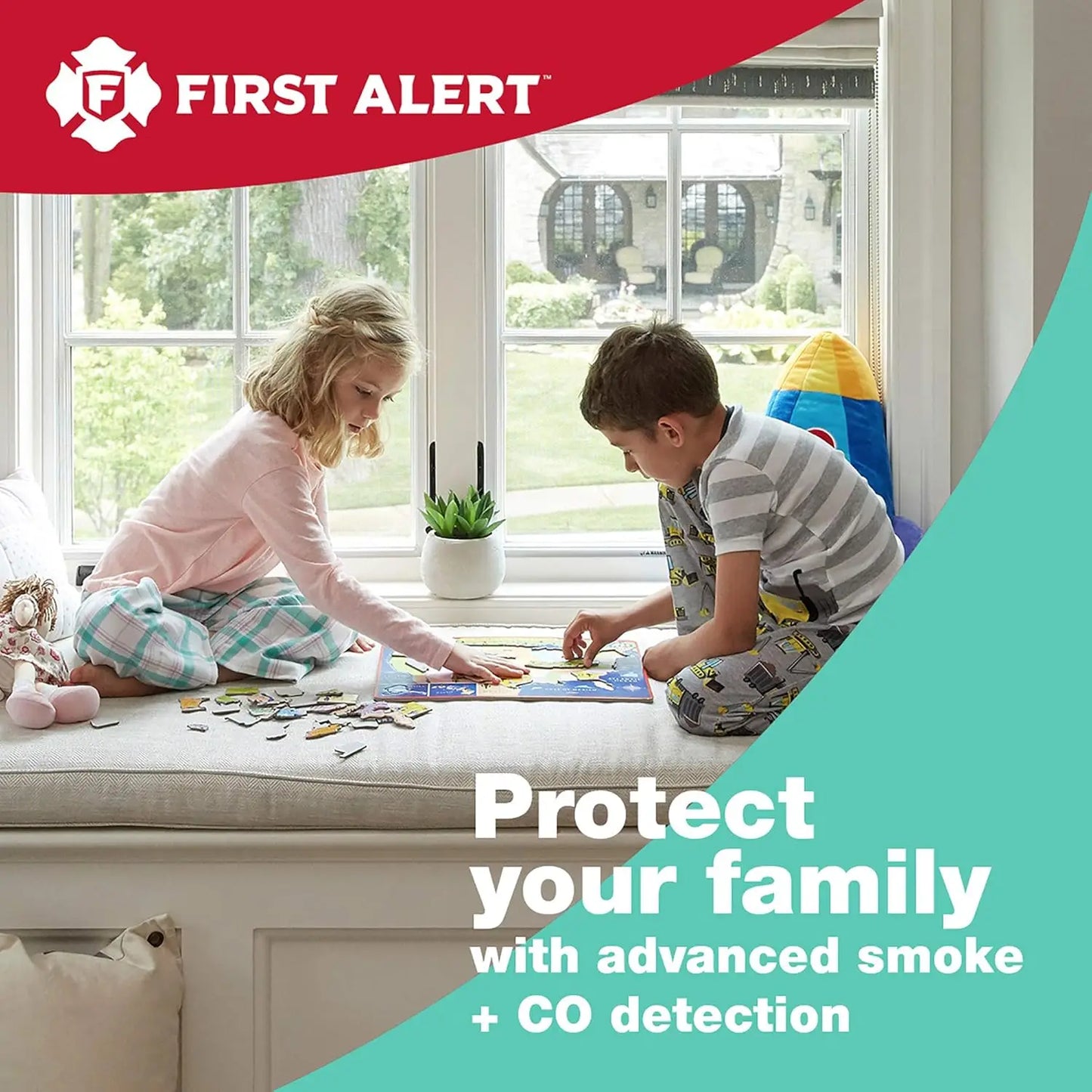 SC9120B-3 Hardwired Smoke And Carbon Monoxide Detector With Battery Backup
