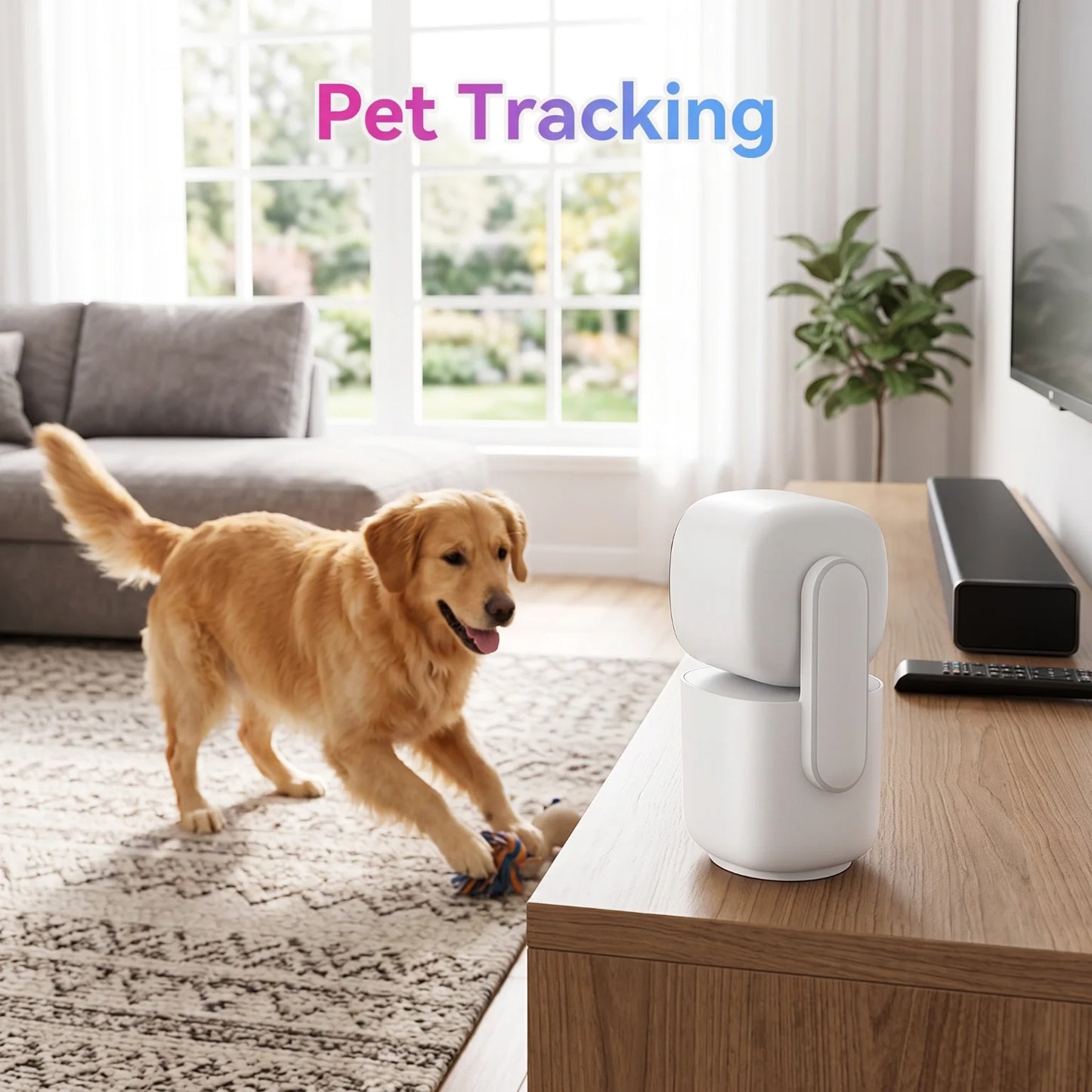 KEPEAK 1080P Indoor PTZ Security Camera With Auto Motion Tracking