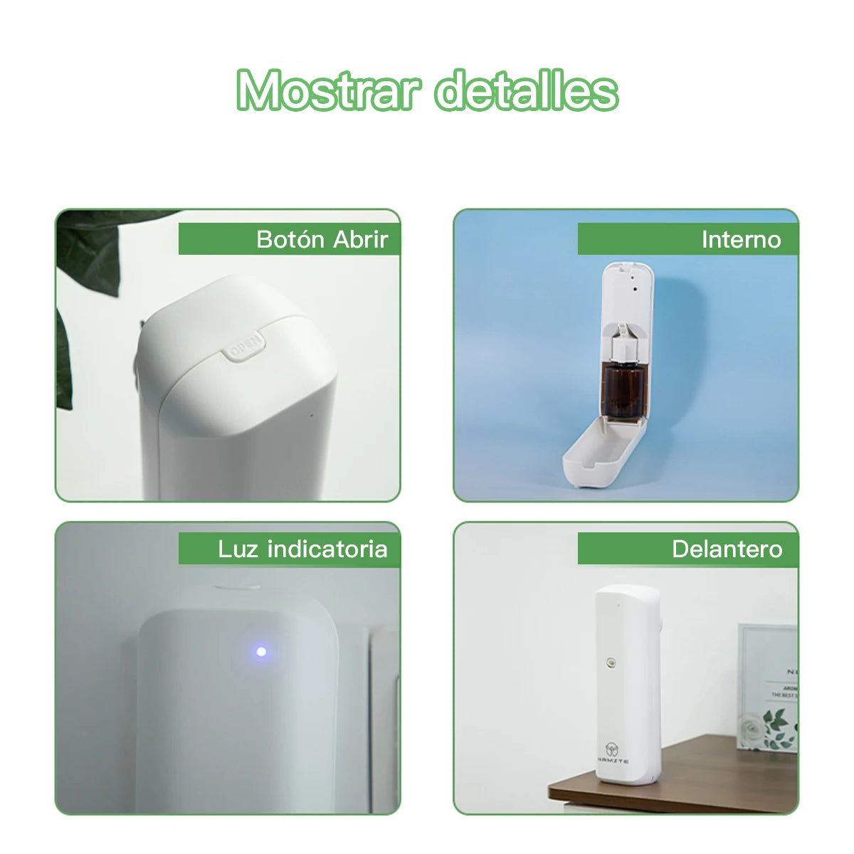 NAMSTE Waterless Smart Fragrance Diffuser Plug In Wall