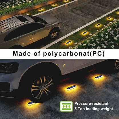 Waterproof Solar Deck Lights Automatic Garden Path IP68