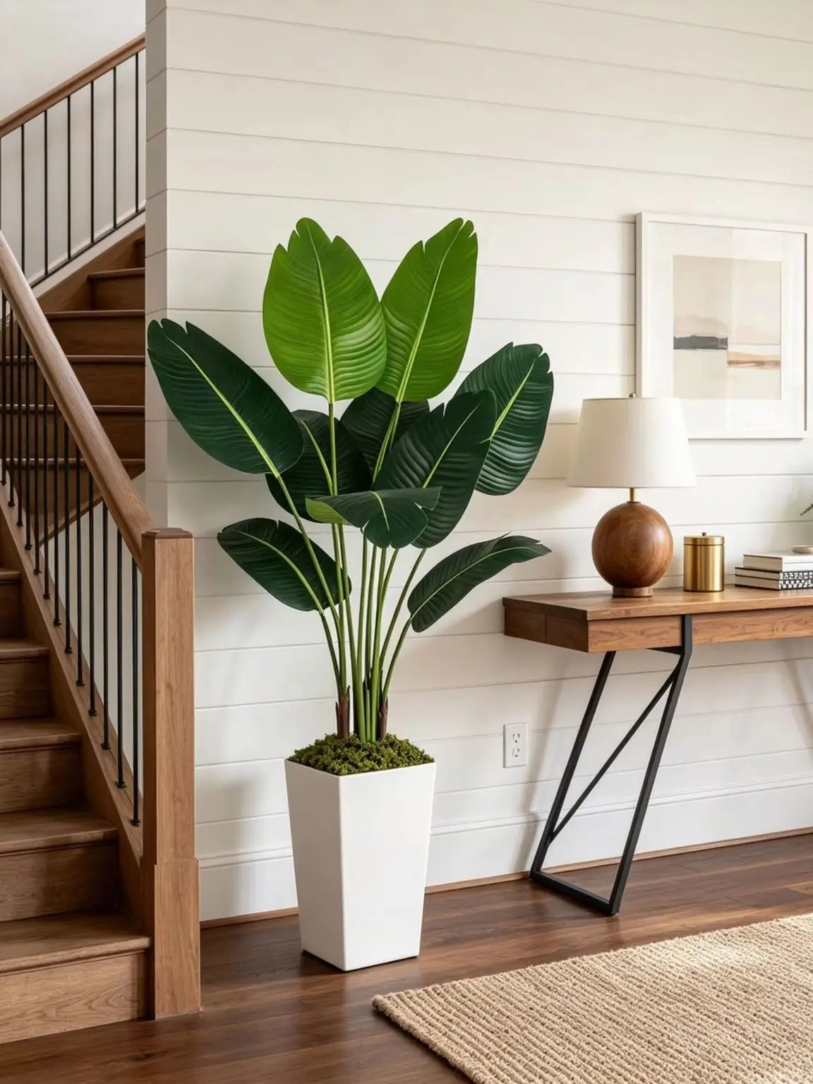 Olitree Bird Of Paradise Artificial Plant Indoor Floor Home Decor