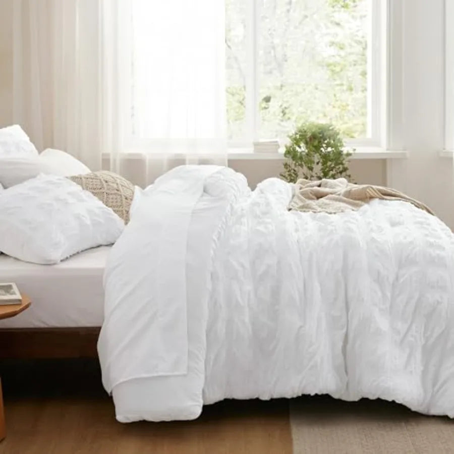 Cooling Seersucker Comforter Set For All Seasons Bedding