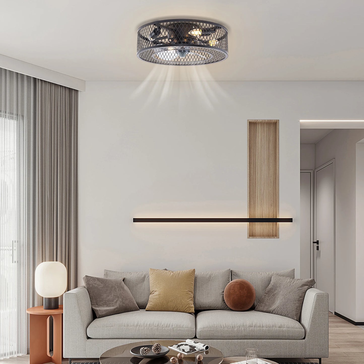 Pendant Light Fixture E27 Socket Bulbs Not Included For Living Rooms