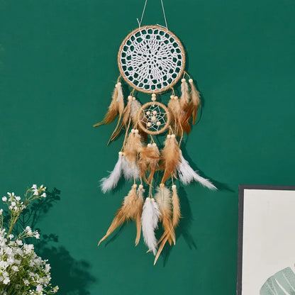 Handcrafted Dream Catcher Wall Decor Moon Dream Chaser Bohemian