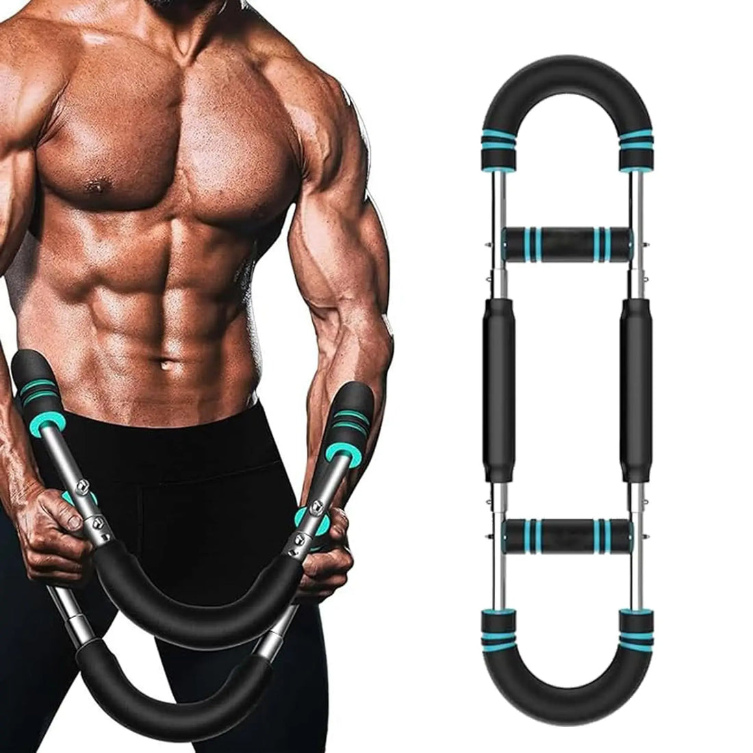 Resistance Bands Chest Expander Adjustable Arm Trainer Upper Body Workout