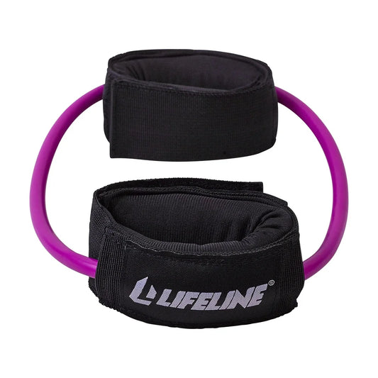 None Ankle Resistance Bands for Hip Abduction Clamshells and Strength