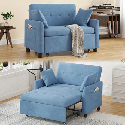 Someet Convertible Sleeper Chair Bed With USB Port