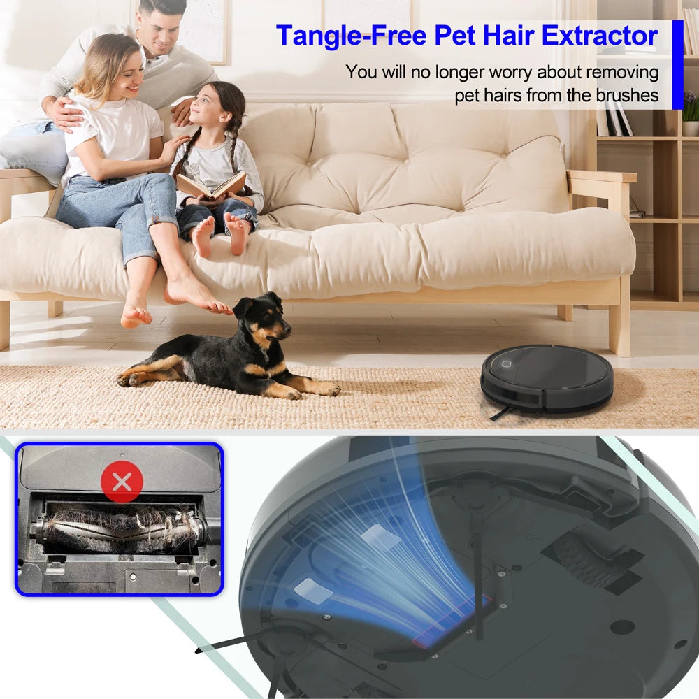 Vastorm E3 Plus 3-In-1 Robot Vacuum Cleaner With Mop