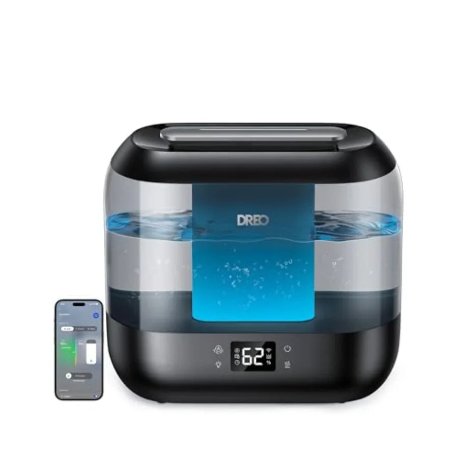 Smart Humidifier For Bedroom Top Fill With Quiet Operation