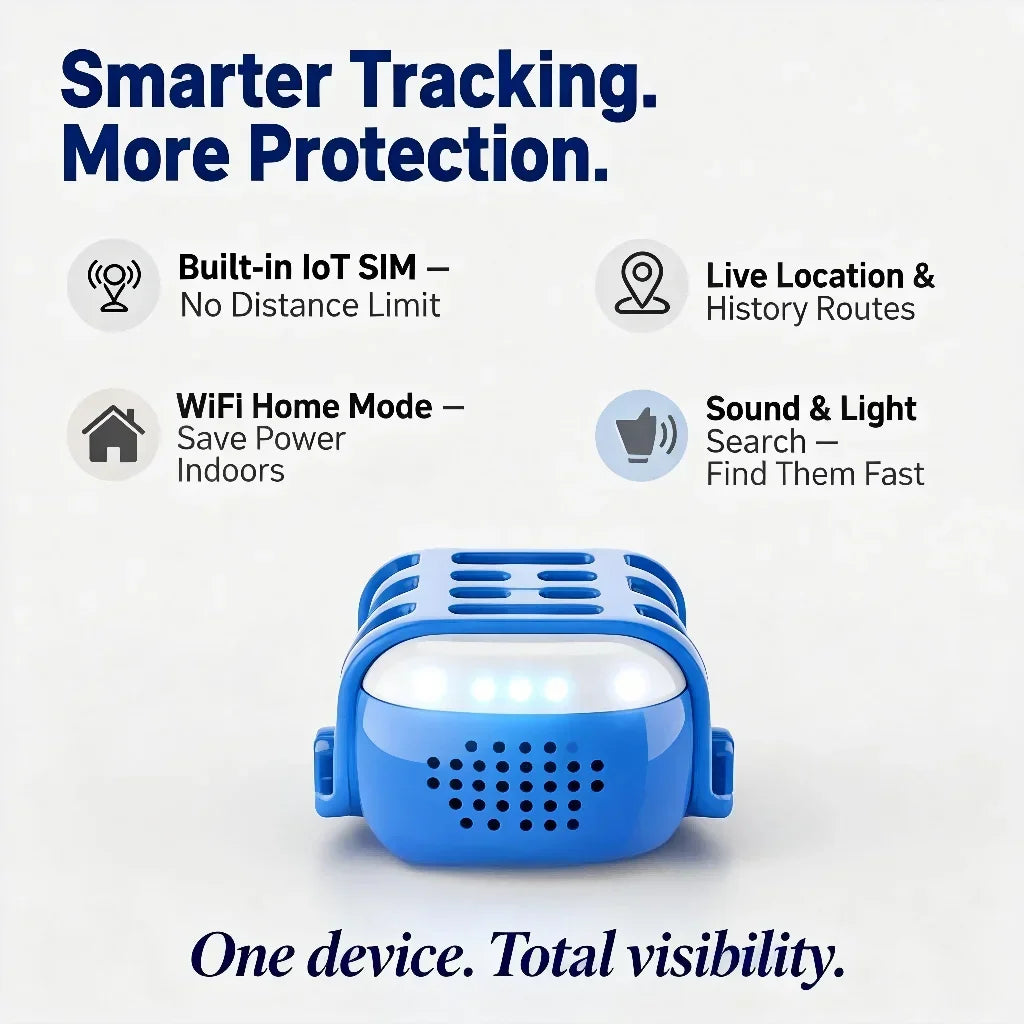 WANWAYTECH GPS Pet Tracker For Dogs And Cats IoT WiFi
