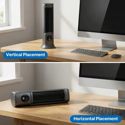 AOFEN Bladeless Smart Air Circulation Tower Fan For Desk