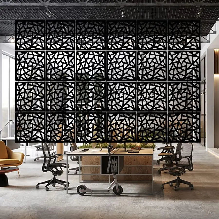 Hanging Room Divider Set Environmentally Friendly PVC Panels For Decor