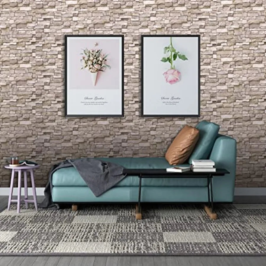 3D Foam Wall Panels Peel And Stick Brick Wallpaper