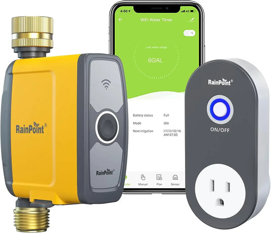 WiFi Hose Sprinkler Irrigation Controller With Smart Water Timer Valve