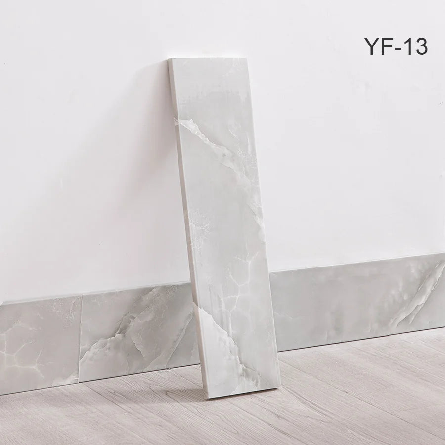 Self-Adhesive Wooden Wall Stickers Skirting Lines 10pcs