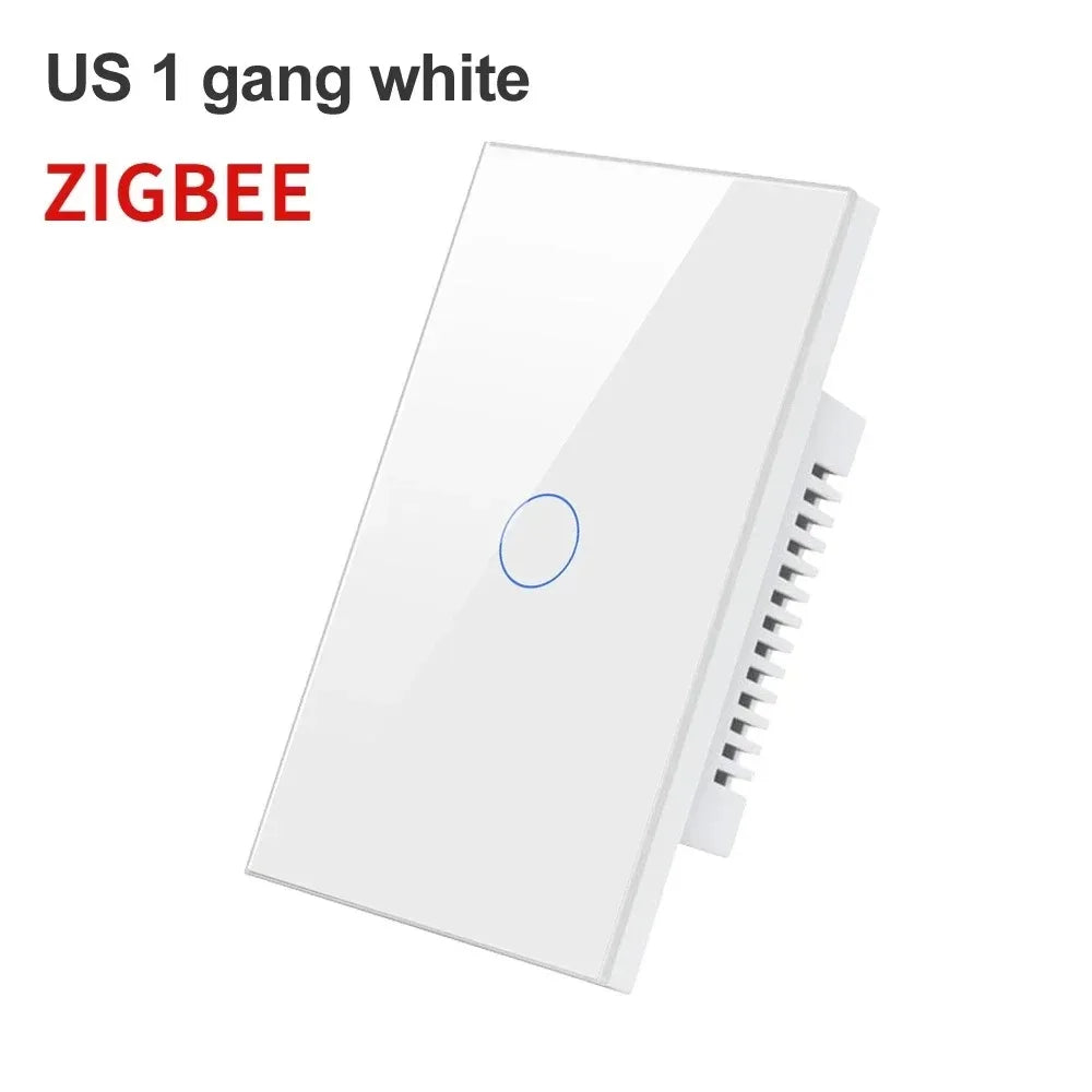 Melery Zigbee Smart Light Switch Neutral Wire Wall Touch Sensor