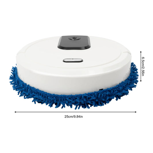 Smart Mopping Robot Wet and Dry Cleaning Rechargeable Humidifying Spray