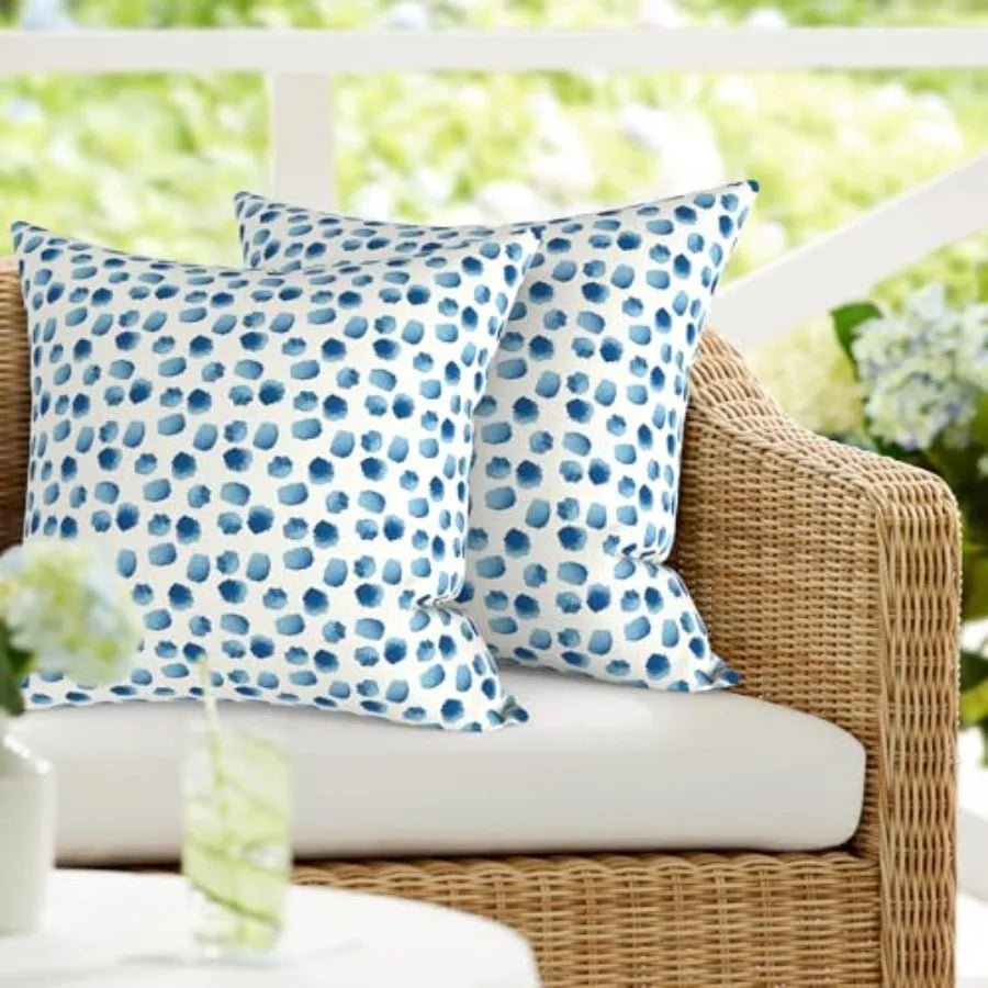 Pack Of 2 Waterproof Outdoor Pillow Sets