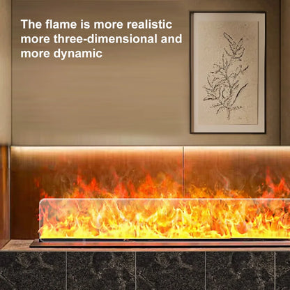 AFLYEVER Intelligent Water Replenishment Fireplace With 3D Atomization