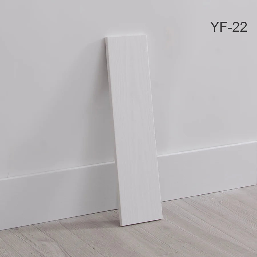 Self-Adhesive Wooden Wall Stickers Skirting Lines 10pcs