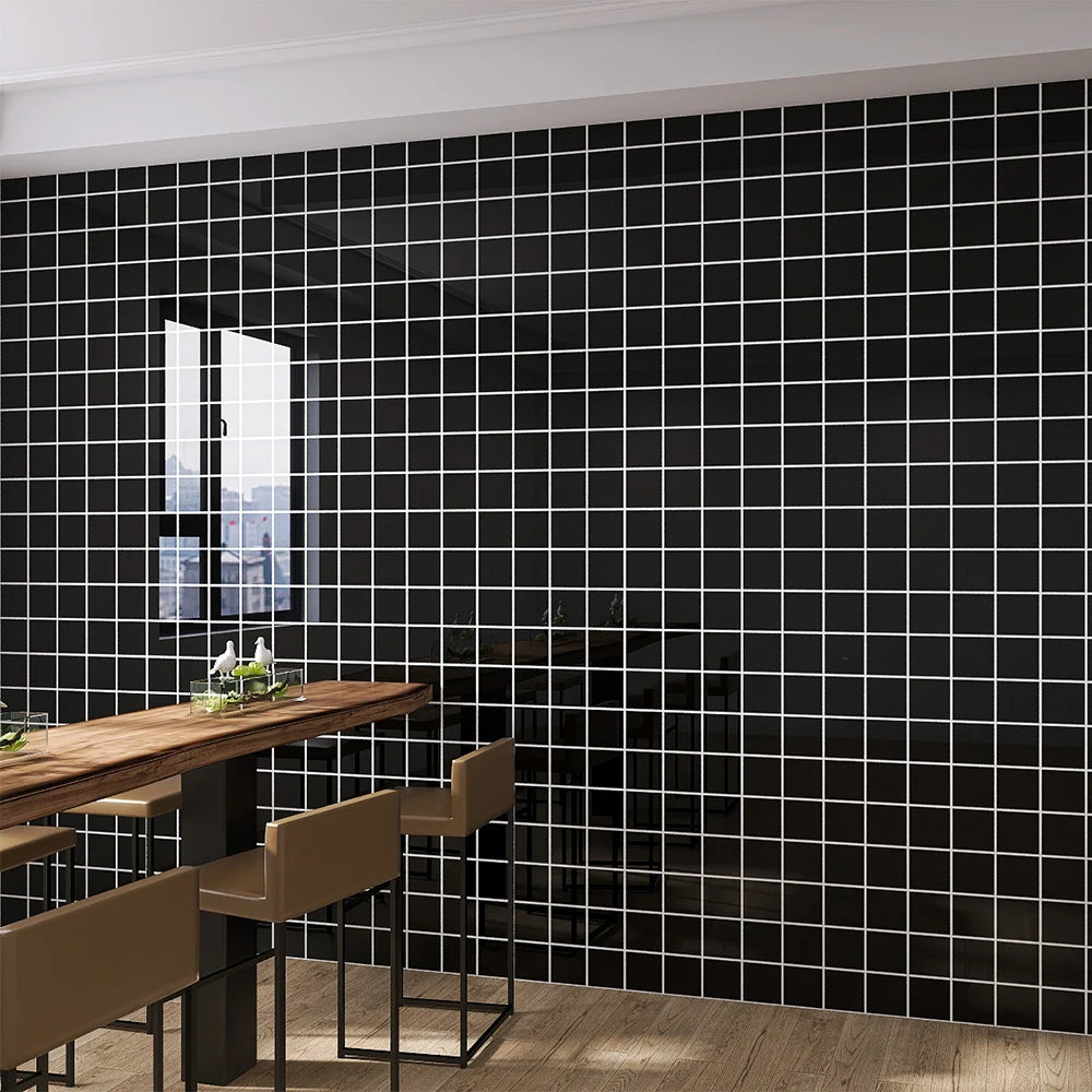 Peel And Stick PVC Vinyl Wallpaper For Kitchen Moisture Resistant
