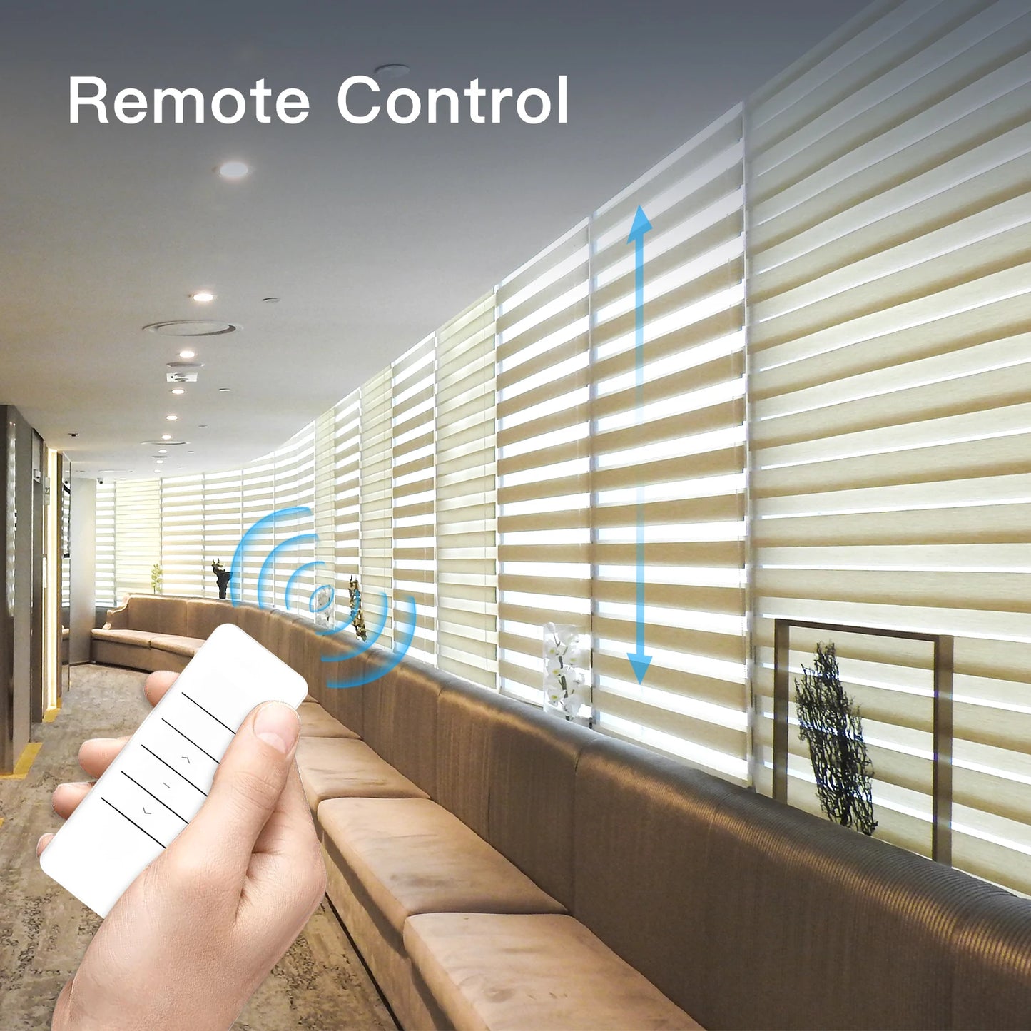 MOES Tuya WiFi Smart Motorized Chain Roller Blinds Kit