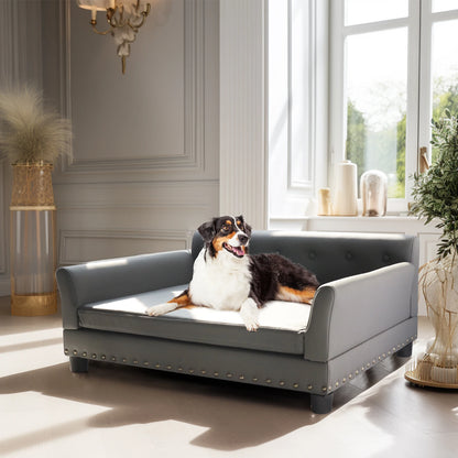 BINGOPAW Durable Elevated Rectangle Dog Bed For Pets