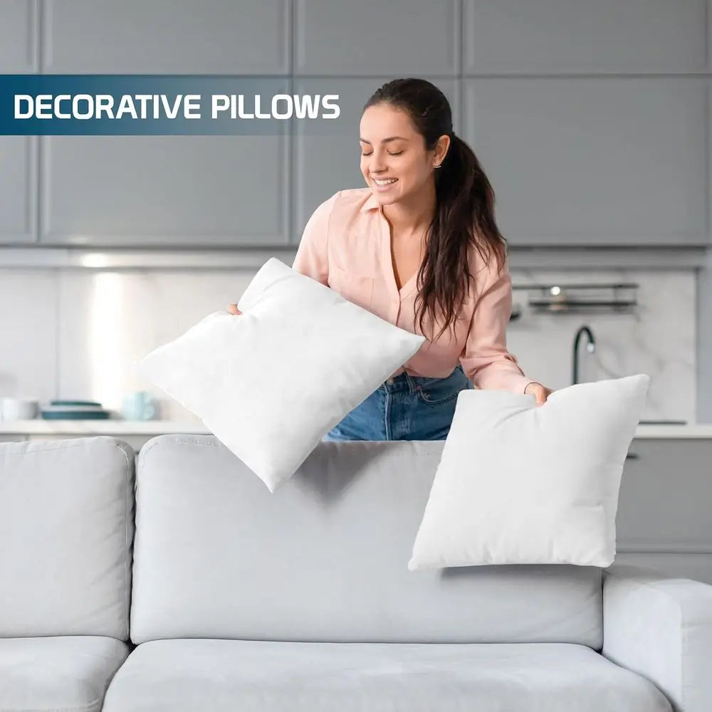 Throw Pillows Down Alternative Cushions For Bed And Sofa