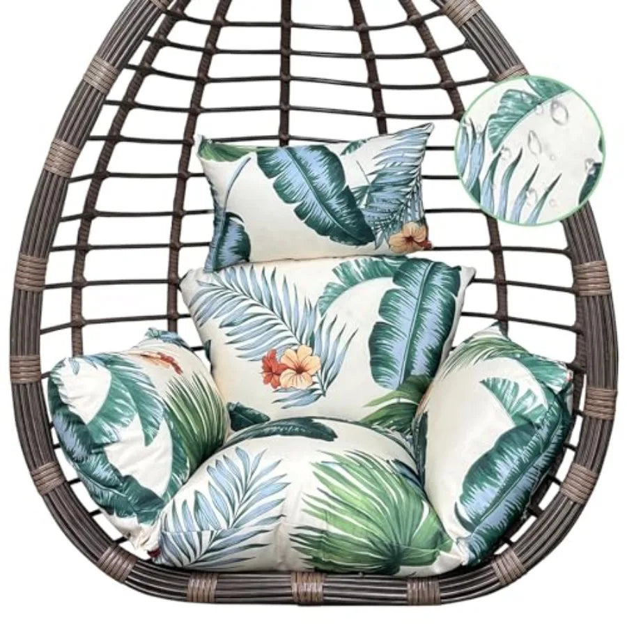 Egg Chair Cushion For Indoor Outdoor Hanging Chair