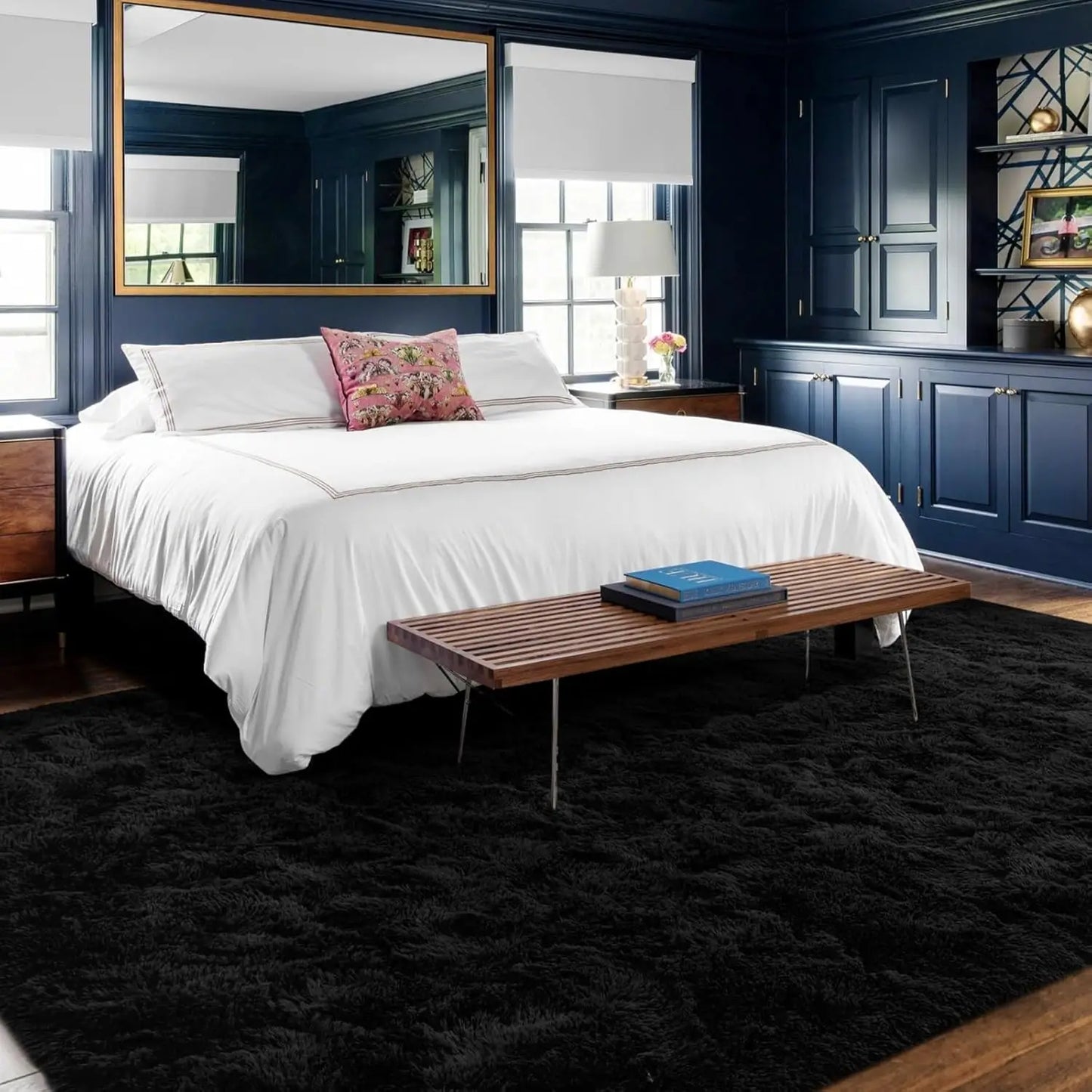 Shag Rug Ultra Soft Area Carpet For Living Room Decor