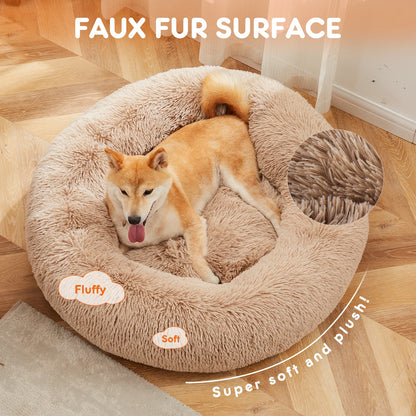 JHK Calming Dog Bed For Medium To Large Dogs Plush