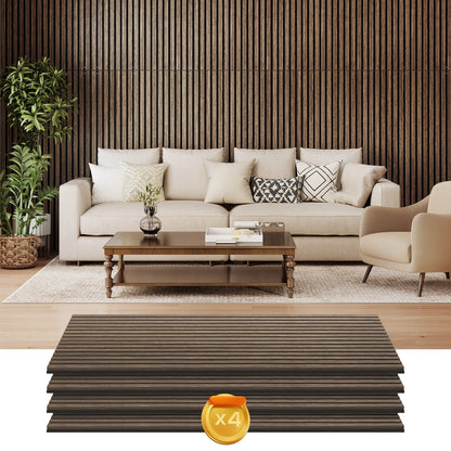 Modern Wood Slat Acoustic Panels For Wall Sound Absorption