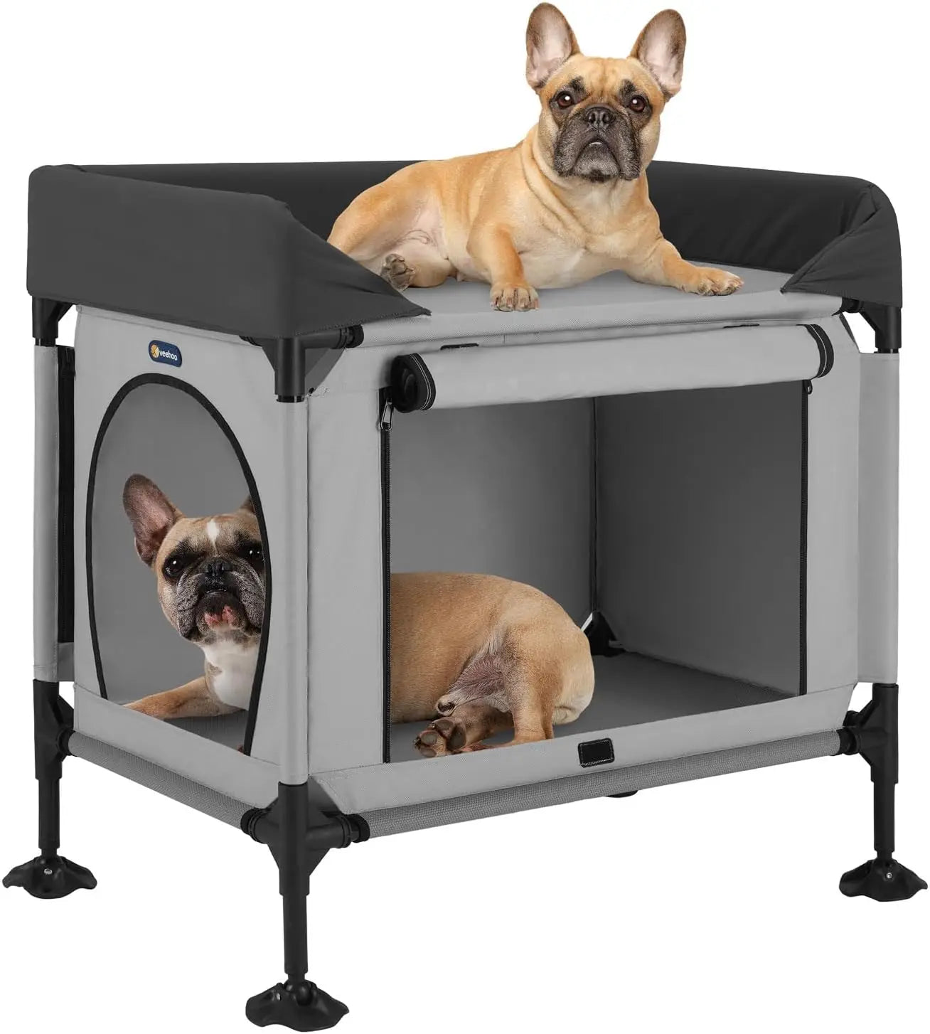 Elevated Pet Bunk Bed For Dogs And Cats Window Perch