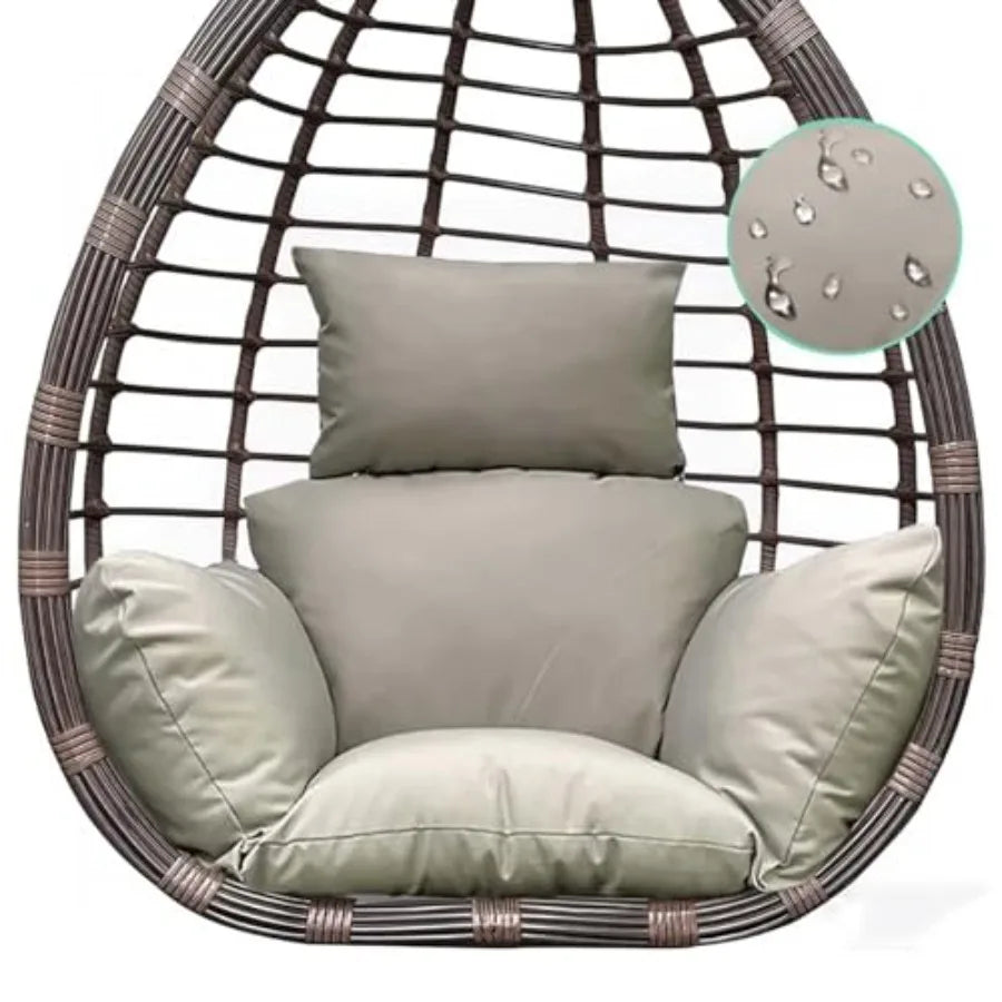 Egg Chair Cushion For Indoor Outdoor Hanging Chair