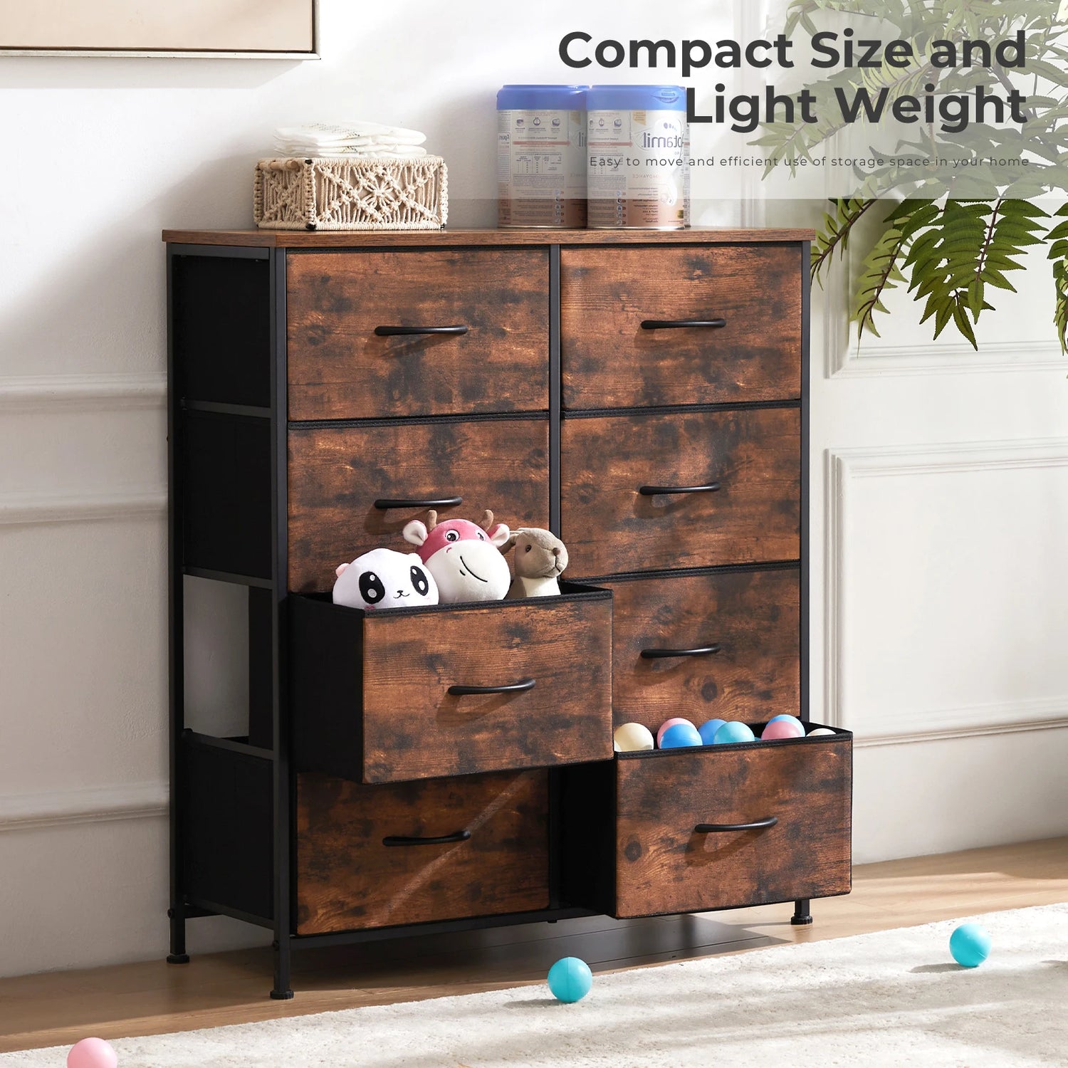 MCQ Eight Drawer Cabinet For Living Room Storage Furniture