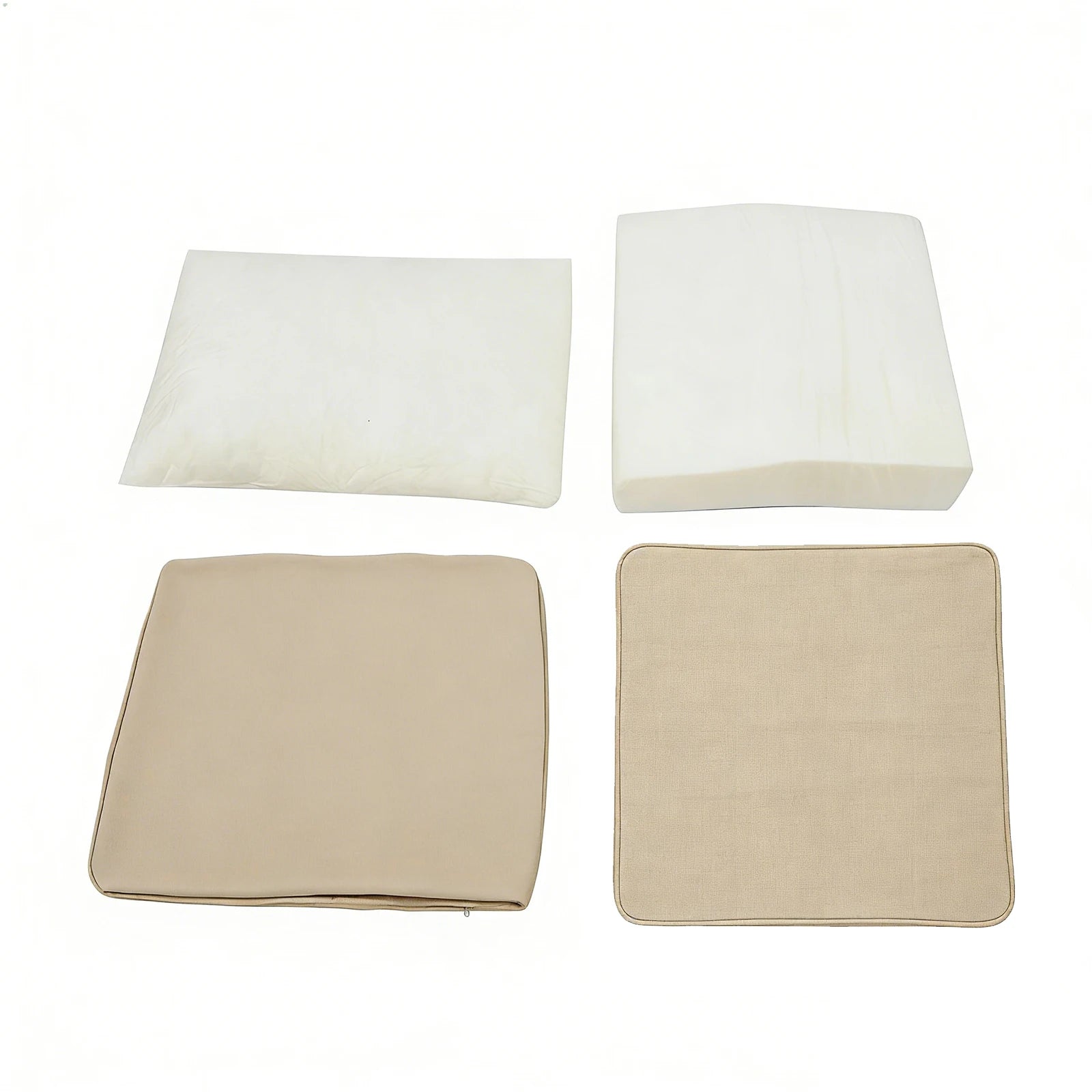 Outdoor Deep Seat Cushion Set With Removable Covers