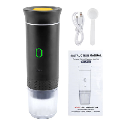 obecilc Wireless Portable Espresso Coffee Maker for Car and Home
