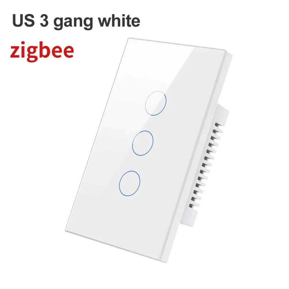 Melery Zigbee Smart Light Switch Neutral Wire Wall Touch Sensor