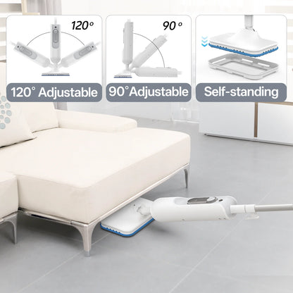 INSE Powerful Steam Mop For Hard Floors And Carpets