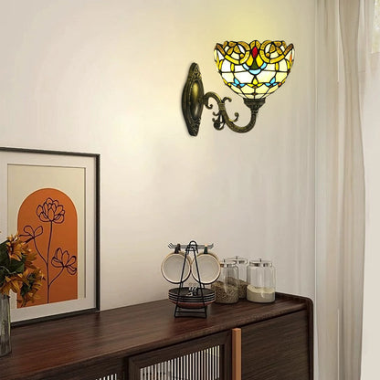 Vintage Indoor Dome Wall Lamp Handmade For Living Room Bedroom