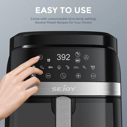 SEJOY 8 In 1 HighCapacityCountertop Air Fryer Oven