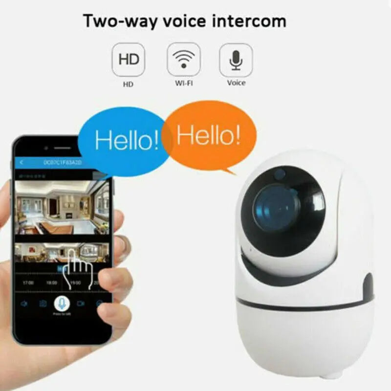 1080P WiFi Indoor Home Security Camera Night Vision