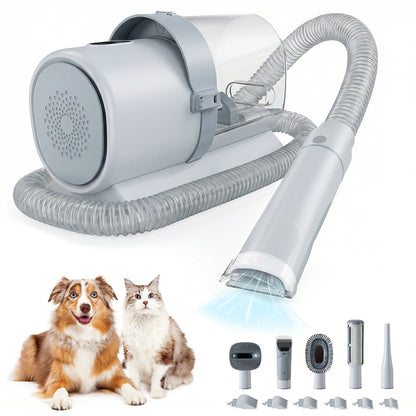 JHK 2.5L Professional Pet Grooming Vacuum Kit With Cordless Low Noise Clippers