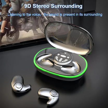 SHUKE Invisible Sleep Earphones Bluetooth 5.3 IPX5 Earbuds