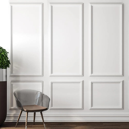 3D Self Adhesive Wall Molding Kit For Interior Decor Ready To Install